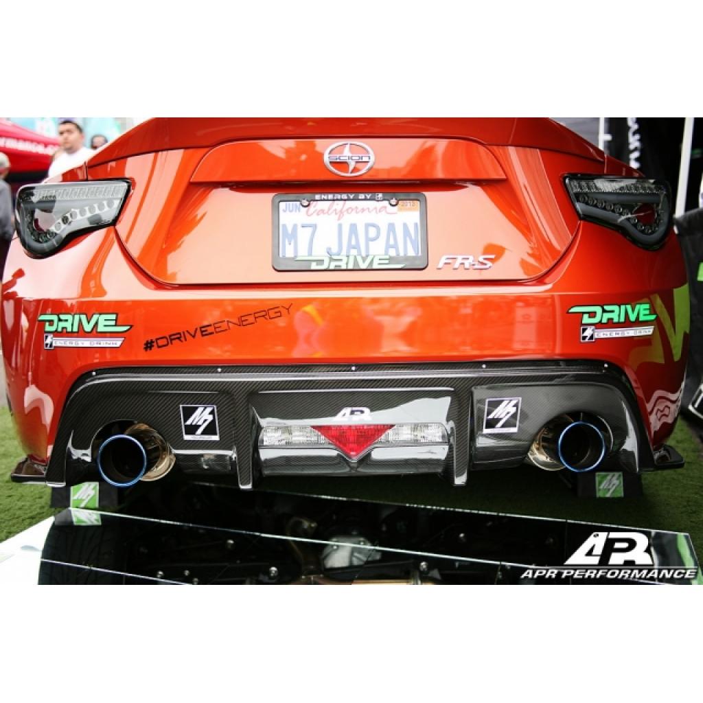 Carbon Fiber Rear Bumper Valance 2013-2016- Scion FR-S/ Subaru BRZ