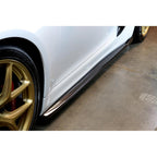 Carbon Fiber Porsche 981 Cayman GT4 Side Rocker Extensions/ Side Skirt 2015-2016