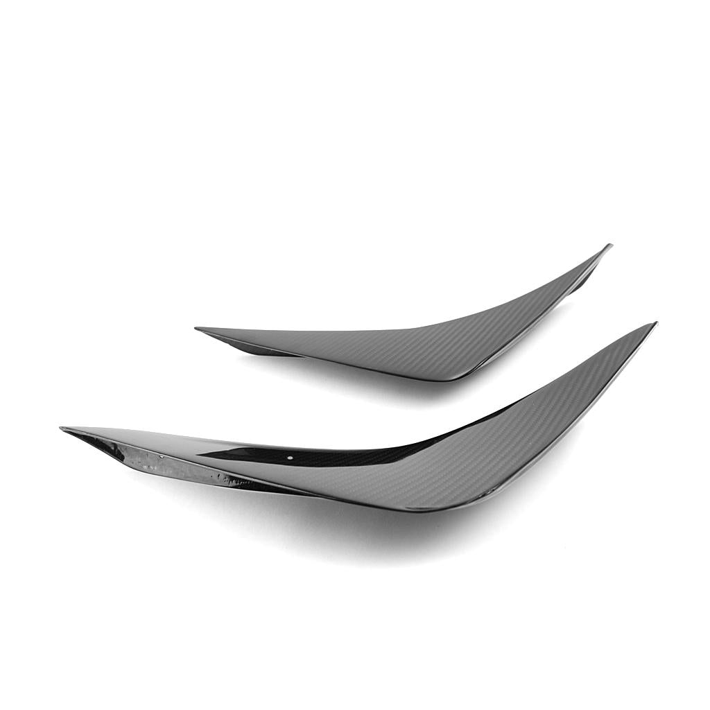 Nissan GTR R35  2012-2016 - Carbon Fiber Front Bumper  Canards