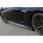 Carbon Fiber Nissan GTR R35 Side Rocker Extensions/ Side Skirt 2017-2022
