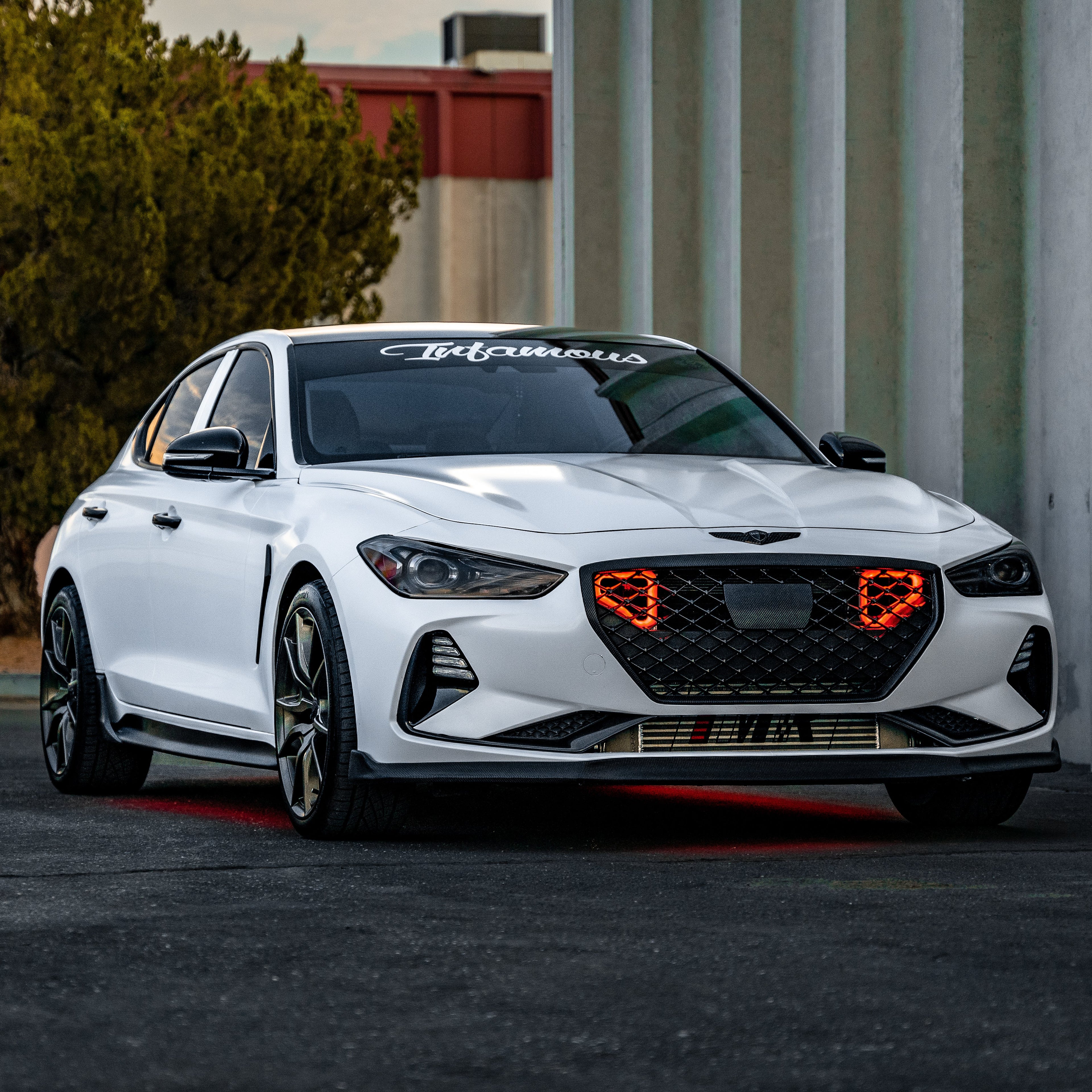 2017-2021 Genesis G70 BIG MOUTH LIT KIT | LIT Flares and Controller Only