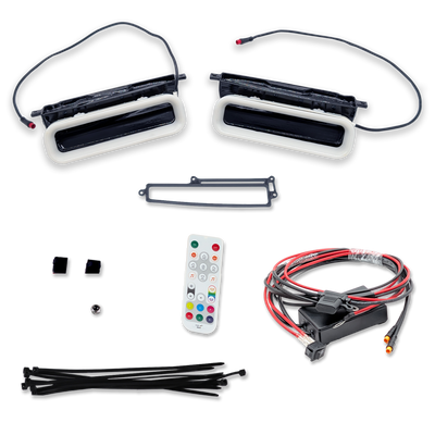2015-2021 Volkswagen Golf GTI (Mk7/Mk7.5) Dual BIG MOUTH LIT KIT Ram Air Intake Snorkel