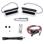 2015-2021 Volkswagen Golf GTI (Mk7/Mk7.5) Dual BIG MOUTH LIT KIT Ram Air Intake Snorkel